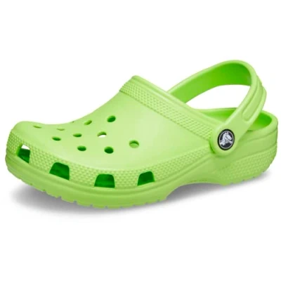 Image of Crocs Classic Clog, Limeade, 7 UK Child
