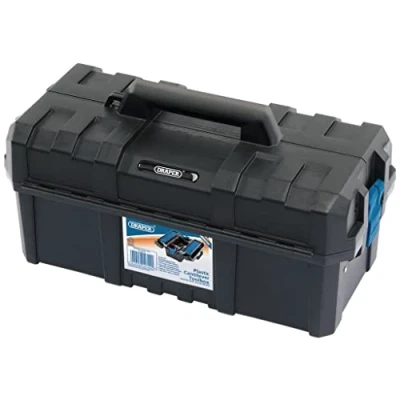 Image of Draper Plastic Cantilever Toolbox, 454mm
