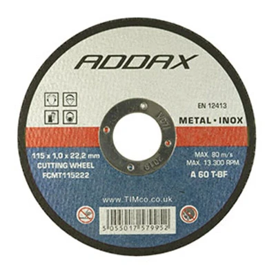 Image of 2x TIMCO Bonded Abrasive Disc for Cutting FCM115222 Pack of 50