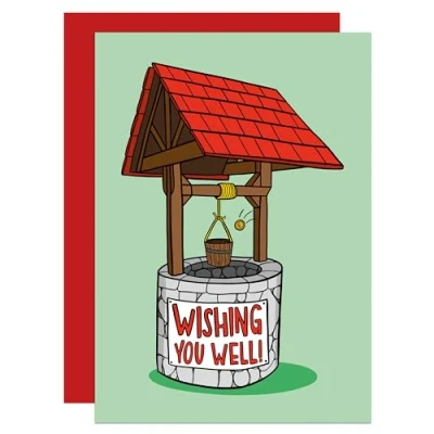 Image of Wishing You Well Card, Funny Get Soon Speedy Recovery Cute Hospital Operation Sending Love