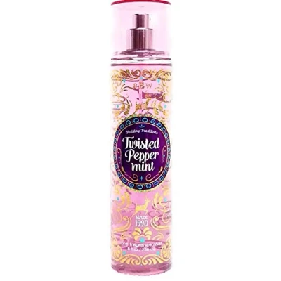 Image of Bath &amp; Body Works Signature Collection Twisted Peppermint Fragrance Mist 8 oz / 236 mL