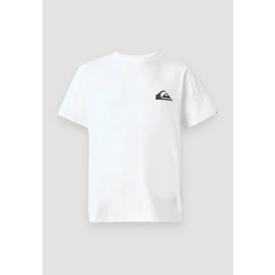 Image of Quiksilver Short Sleeved T Shirt EV Mini Logo SS Men&#039;s White S