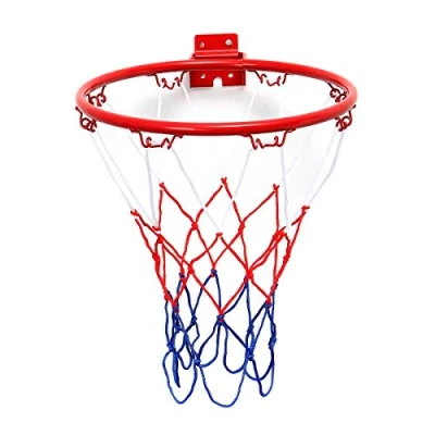 Image of TRADERPLUS Universal Basketball Net Goal All Weather Hoop Rim Netting Indoor Outdoor