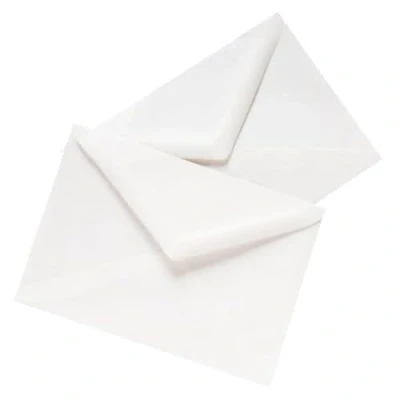 Image of 100 C7 White Envelopes for Greetings Cards 113mm x 82mm Free Post 100gsm Premium Thickness