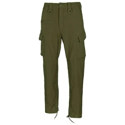 Image of MFH Men&#039;s Allround Softshell Trousers OD Green Size M