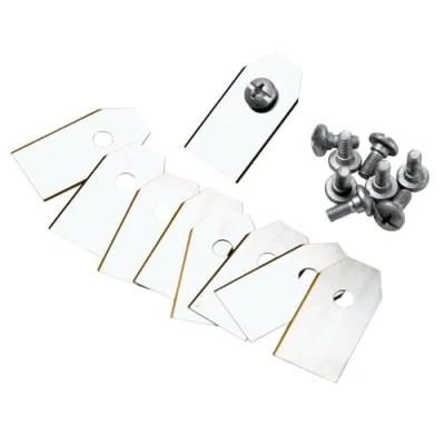 Image of Gardena Original Robotic lawnmowers Spare Blades: Blades for Moravian Boats (for Articles 4071 and 4072), Precise Cutting, Set with 9 sharpened Knives Screws, Easy Replacement (4087 20)
