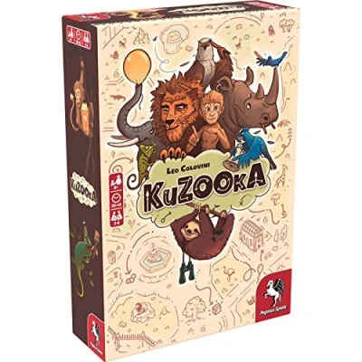 Image of Pegasus Spiele 51230G KuZOOkA Recommended Game of the Year 2023 Board, Multicoloured