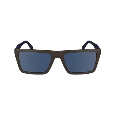 Image of Sunglasses Lacoste L6009s col. 210 Uomo Squadrata Marrone