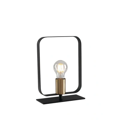Image of Smith Table Lamp Frame, Brushed Gold, E27