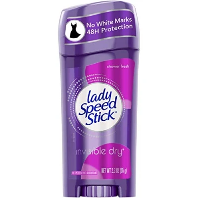 Image of Mennen Lady Speed Stick Invisible Dry Deodorant Shower Fresh 68 ml