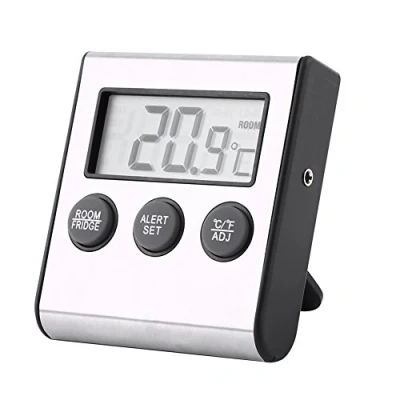 Image of Digital Fridge Thermometer Refrigerator Freezer with High Low Temperature Memory and Alarm Function