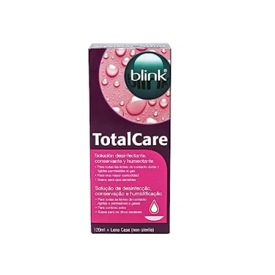 Image of Total Care Products Gas Permeable &amp; Hard Lens Disinfecting Wetting Solution 120ml