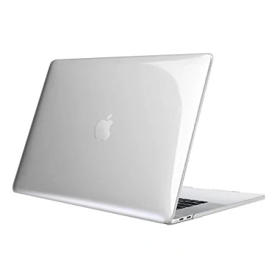 Image of FINTIE Case Compatible with MacBook Pro 16 Inch (2019 Release, Model A2141), Protective Snap On Hard Shell Cover fit Retina Display Touch Bar and ID, Crystal Clear
