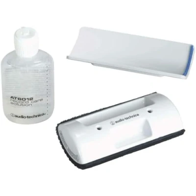 Image of Audio Technica AT6012 Record Cleaning Kit White
