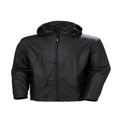 Image of Helly Hansen Workwear Men&#039;s Voss Waterproof Rain Jacket, Black, L