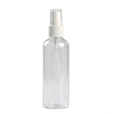 Image of SpirWoRchlan Spray Bottle Empty Plastic Fine Mist Travel Atomiser Clear Refillable &amp; Reusable Mini Bottles Toiletries Liquid Containers for Cosmetic Make up 200ml