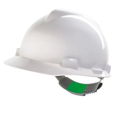 Image of MSA V Gard Hard Hat Safety Helmet 6 Colours MSAGV Colour=White