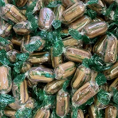 Image of Mint Humbugs (Wrapped) 700g Re Sealable Pouch by The Gourmet Sweet Company