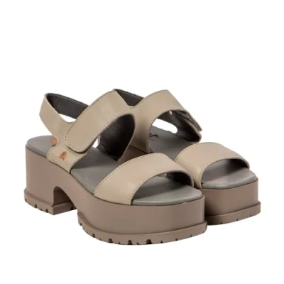Image of ART Women&#039;s 1829 Manchester Sandal, Nappa Sesame, 3 UK