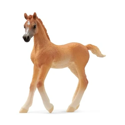 Image of schleich 13984 HORSE CLUB Arab foal Figurine for ages 5+, Black, Hellbraun