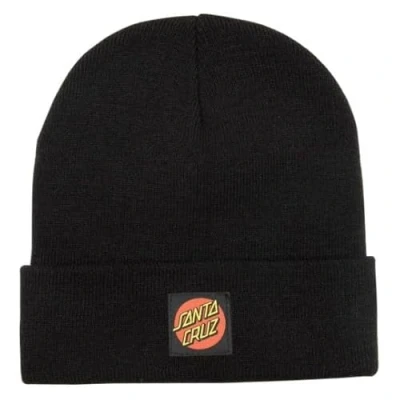 Image of Santa Cruz Swindler Beanie Unisex Beanie, Size: One Size, Black