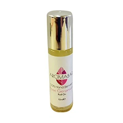 Image of Rose Geranium Roll On Pulse Point Natural Oil 10ml