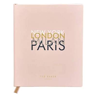 Image of Ted Baker Travel Journal &amp; Planner, Multi