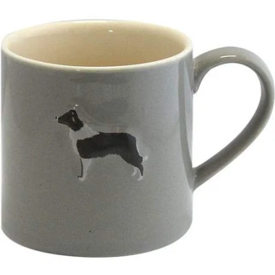 Image of Bailey &amp; Friends Mug Border Collie Grey