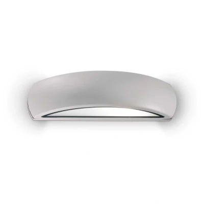 Image of Ideallux Ideal Lux outdoor wall light Giove, grey, aluminium, up/down