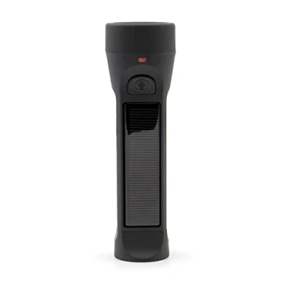 Image of HYBRIDLIGHT Journey 300 Solar LED Waterproof Flashlight with USB Phone Charger, Black