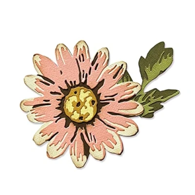 Image of Sizzix Thinlits Die Set 7PK Blossom by Tim Holtz, 666283