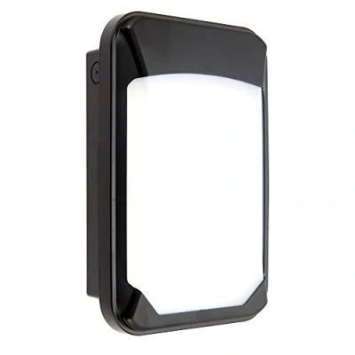 Image of Saxby 77914 Lucca Mini Black IP65 Outdoor 17W Cool White LED Bulkhead