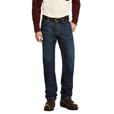Image of ARIAT Men&#039;s MNS Fr M4 RLX Drst Lnup Strt Lg Jn PLT Work Utility Pants, Platinum, 34W / 34L