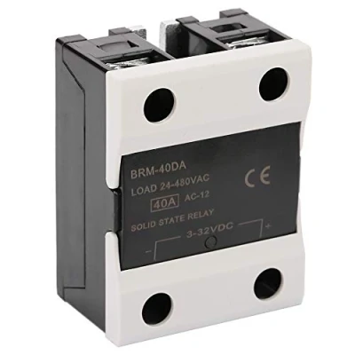 Image of Garosa SSR 24 480V AC Solid State Relay BRM 40DA Load 3 32V DC to 40A Output Single Phase Relay,relay