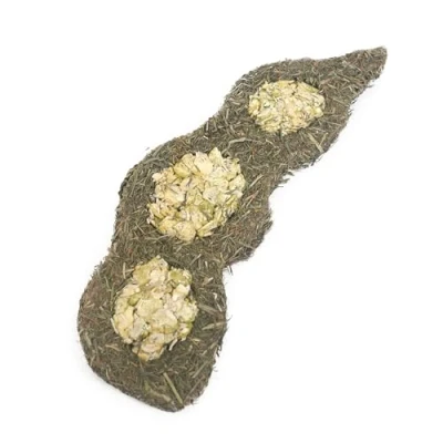 Image of Rosewood Naturals Pea &#039;n&#039; Forage Pod Small Animal Gnaw Treat and Boredom Breaker for Rabbits, Guinea Pigs, Chinchillas, Degus, Hamsters, Gerbils, Mice, Rats