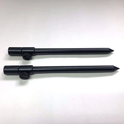 Image of 2 x 20 30cm Black Carp Coarse Ali Aliminium BankSticks Bank Sticks Fishing