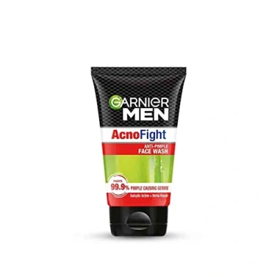 Image of Garnier Men&#039;s Acno Fight Face Wash 100ml (Pack Of 2)