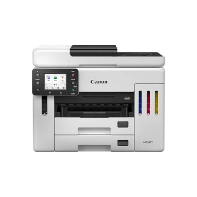 Image of Canon MAXIFY GX7150 Compact Office Printer Colour Printers &amp; Scanners All in One Wireless MegaTank Inkjet Printer, Copier, Scanner Wi Fi, Ethernet USB Connectivity