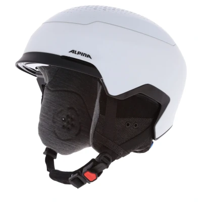Image of ALPINA Unisex Adult, GEMS ski helmet, white matt, 51 55 cm