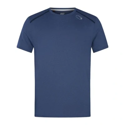 Image of Canterbury Mens C P Train T Shirt Medi Blue Marl S