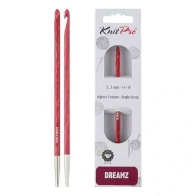 Image of KnitPro Dreamz Interchangeable Afghan/Tunisian Hook US Size H (5mm)