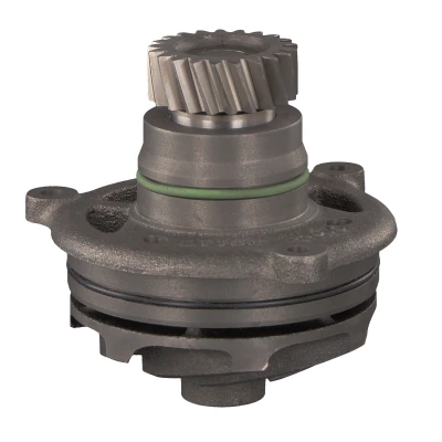 Image of 0042532082, 0042535615, 42532082, 42535615 Water pump FEBI BILSTEIN 17520 21 Grey Cast Iron with gaskets/seals gear