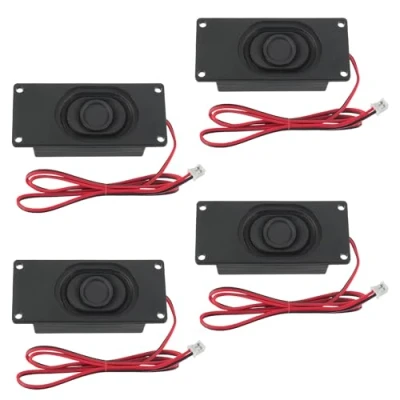 Image of HUAREW Speaker 3 Watt 8 Ohm Loudspeaker 3w 8ohm JST PH2.0 Interface for Arduino Motherboard Electronic DIY Projects and LCD TV Monitors(4 PCS)