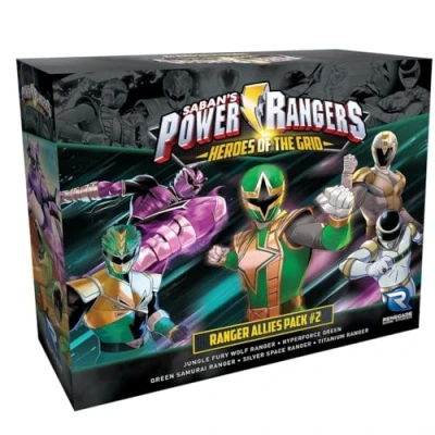 Image of Renegade Game Studios Power Rangers: Heroes of The Grid Ranger Allies Pack #2, Multicolor