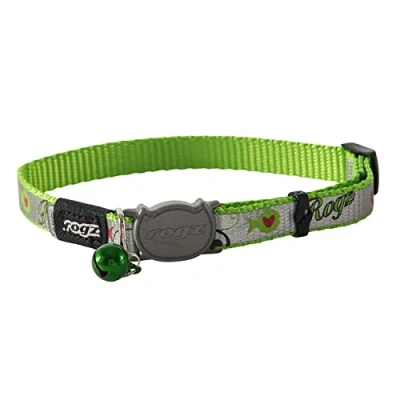 Image of Rogz Catz ReflectoCat Collar, Lime