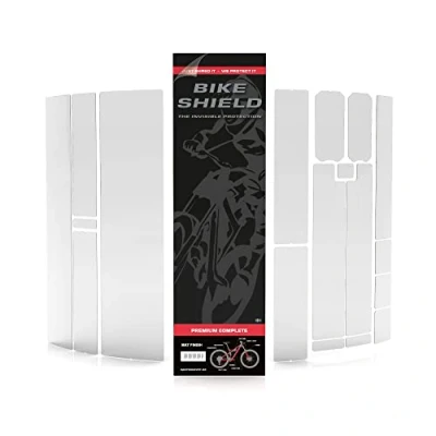 Image of Bike Shield Premium Complete Frame Protection Stickers, Matt Finish, Invisible