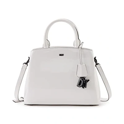 Image of DKNY Women&#039;s Paige Medium Satchel, Optic White, One Size