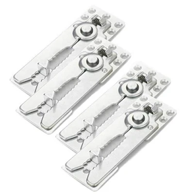 Image of QOPAHI 4 Pack sofa Snap Sectional Couch Connector with Screws, large corner sofas support boards for modular couches furniture, 155mm