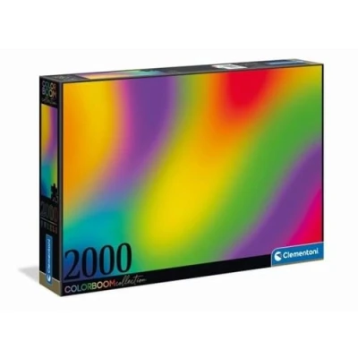 Image of Clementoni Collection 32568, Colorboom Gradient Puzzle For Children and Adults 2000 pieces, Ages 10 Years Plus Multi Coloured