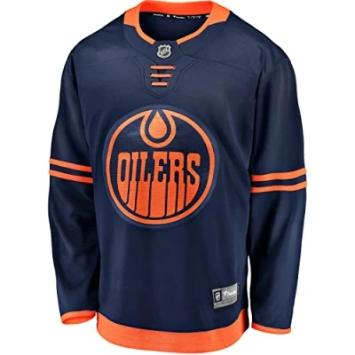 Image of Fanatics Edmonton Oilers Alternate Breakaway NHL Mesh Jersey L